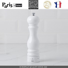 Мельница Paris U Select Laque Blanc для перца, H 22 см, белый, PEUGEOT