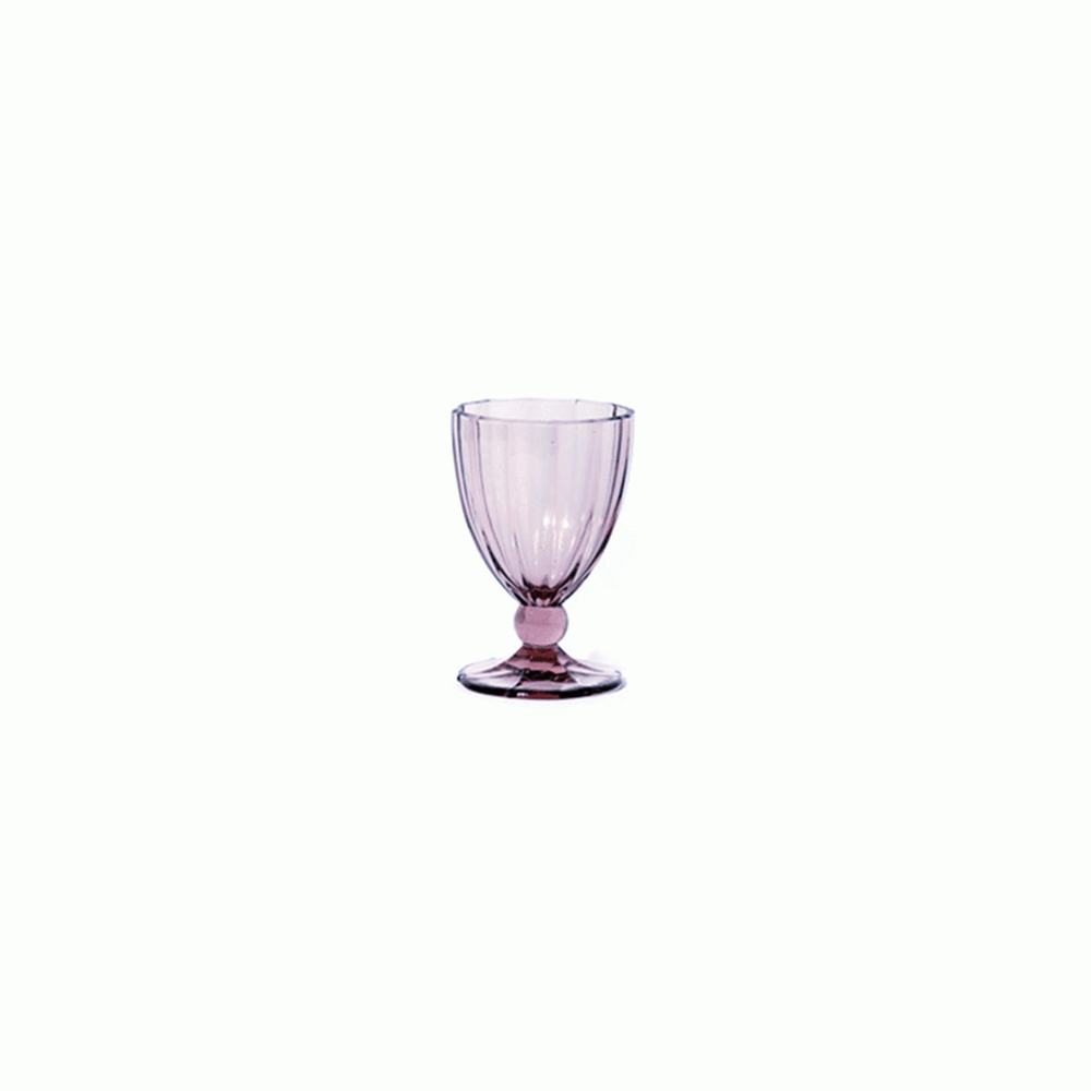 Бокал для вина, воды, 420 мл, D 9 см, H 14 см, цвет лиловый, серия Anais, Tognana