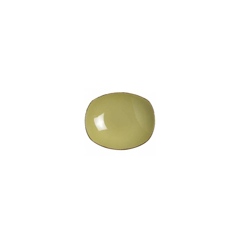 Тарелка глубокая овальная, H 5,5 см, L 26,5 см, W 24 см, серия Terramesa оливковый, Steelite