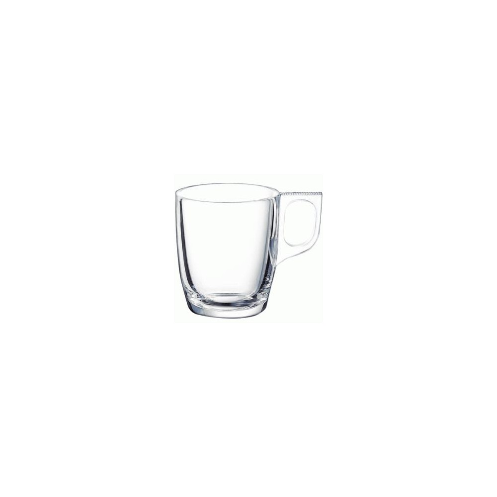 Чашка кофейная, 90 мл, D 8,3 см, H 6,8 см, стекло, серия Voluto, Arcoroc 