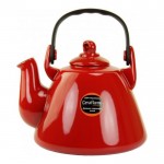 Чайник керамический Tropeiro, 2,3 л, цвет красный, керамика, CERAFLAME