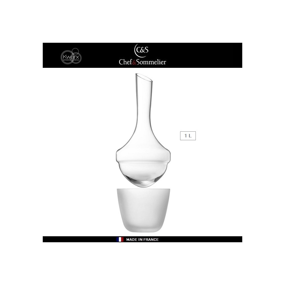 Декантер «Open Up» с охлаждающей подставкой, 1000 мл, H 35.9 см, Chef&Sommelier