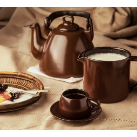 Чайник керамический Tropeiro, 2,3 л, цвет шоколад, керамика, CERAFLAME