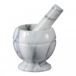 Ступка мраморная для специй, D 10,3 см, шлифованный мрамор, серия Marble, Premier Housewares