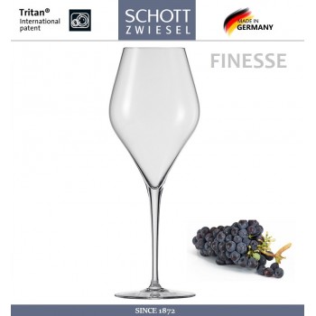 Бокал FINESSE для красных вин Bordeaux, 630 мл, SCHOTT ZWIESEL