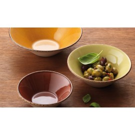 Салатник порционный, 270 мл, H 5 см, D 13 см, серия Terramesa оливковый, Steelite