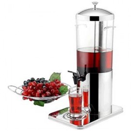 Диспенсер для холодных напитков, 5 л, H 51,5 см, поликарбонат, сталь, Sunnex