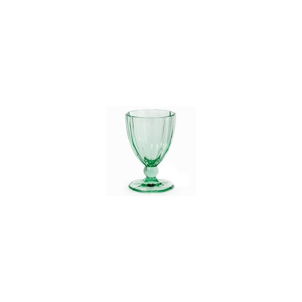 Бокал для вина, воды, 420 мл, D 9 см, H 14 см, стекло, цвет зеленый, серия Anais, Tognana