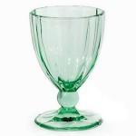 Бокал для вина, воды, 420 мл, D 9 см, H 14 см, стекло, цвет зеленый, серия Anais, Tognana