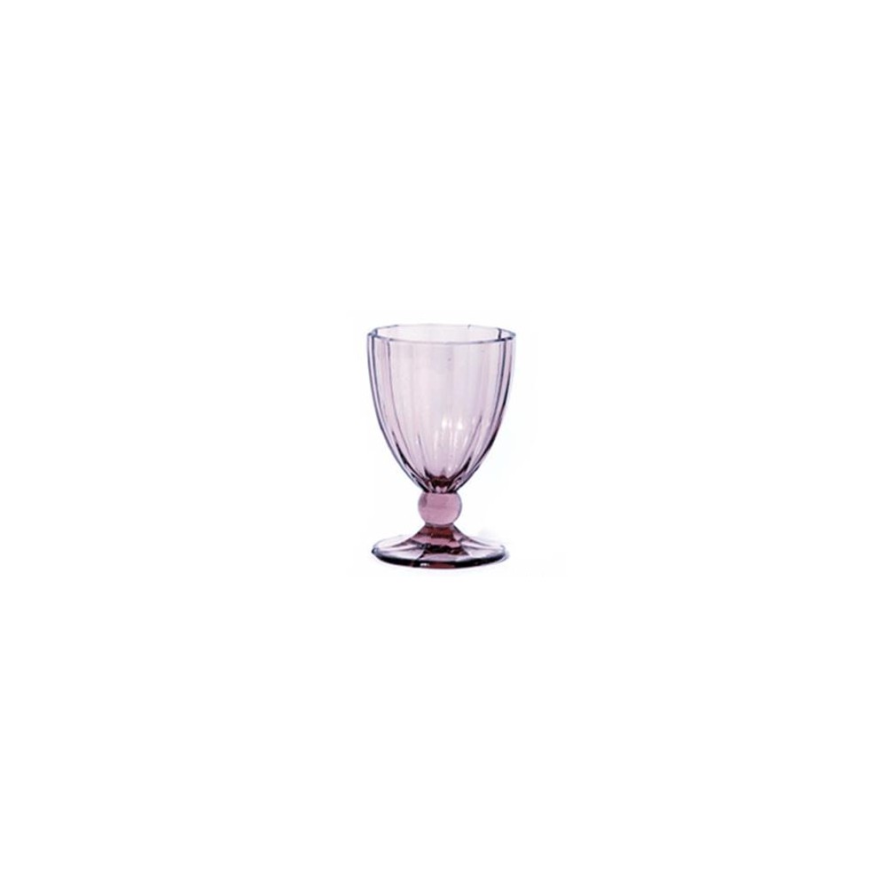 Бокал для вина, воды, 420 мл, D 9 см, H 14 см, цвет лиловый, серия Anais, Tognana