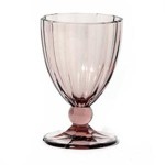 Бокал для вина, воды, 420 мл, D 9 см, H 14 см, стекло, цвет розовый, серия Anais, Tognana