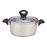 Кастрюля индукционная с крышкой, 4,5 л, D 22 см, сталь нержавеющая, серия Nova, WALMER