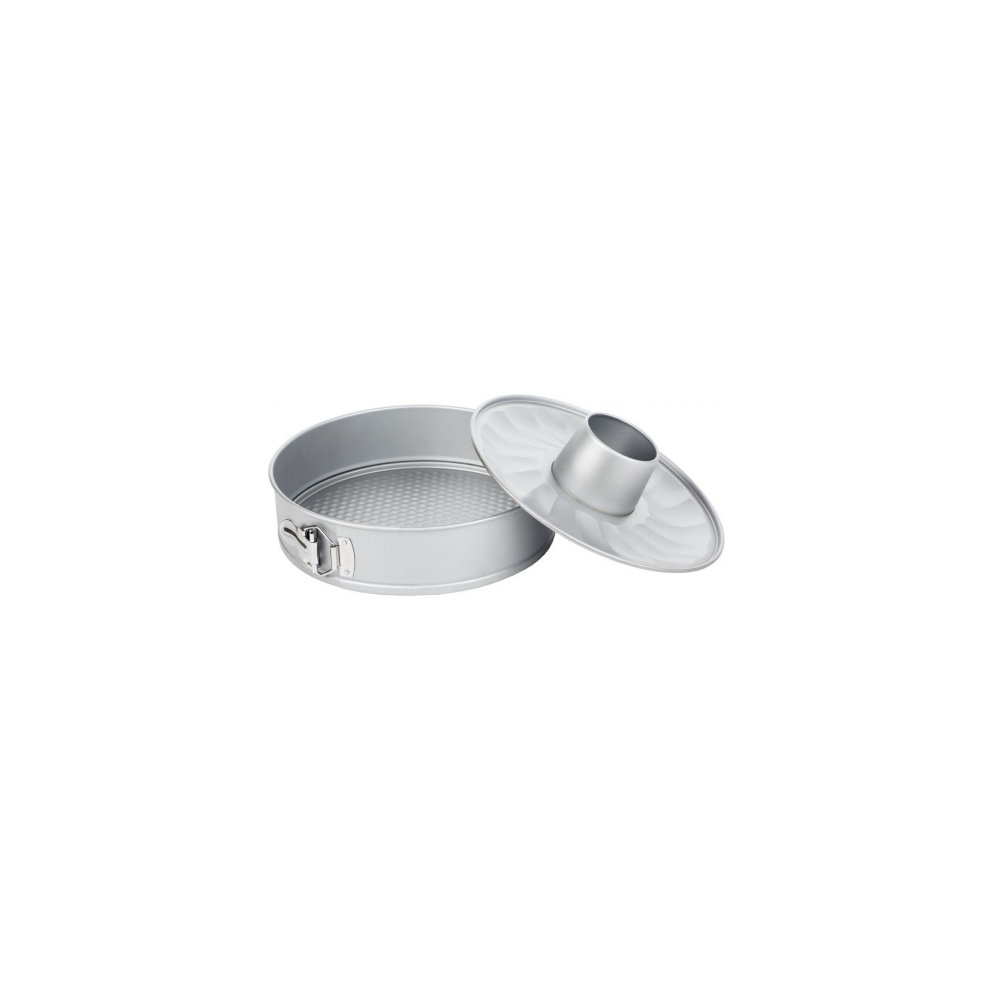 Двойная разъемная форма для выпечки, D 26 см, H 7 см, сталь, антипригарное покрытие, серия Silver, WALMER