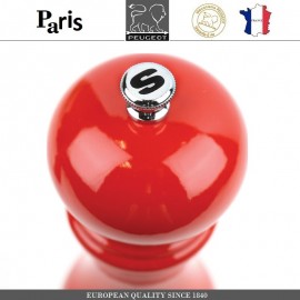 Мельница PARIS CLASSIC Laque Ruby для соли, H 22 см, красный, PEUGEOT