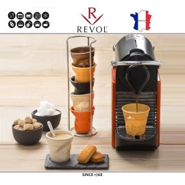 Froisses "Мятый керамический стаканчик" для кофе эспрессо, 80 мл, золотой, REVOL