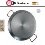 Сковорода для паэльи (паэльера) PULIDA на 40 порций, D 80 см, сталь карбоновая, GARCIMA