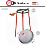 Набор ALBIR: горелка-гриль и паэльера D 36 см, на подставке, GARCIMA