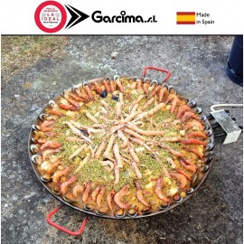 Сковорода для паэльи (паэльера) PULIDA на 120 порций, D 115 см, сталь карбоновая, GARCIMA