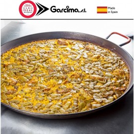 Сковорода для паэльи (паэльера) PULIDA на 50 порций, D 90 см, сталь карбоновая, GARCIMA