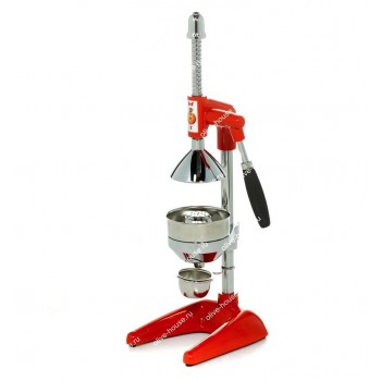 Пресс для гранатов и цитрусовых, красный, сталь нержавеющая, Maskot