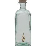 Бутылка с краном для напитков, 2 л., стекло, San Mig