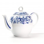 Заварочный чайник, 1 л, декор Le Oignon Bleu, Tunisie Porcelaine