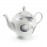 Заварочный чайник, 1,2 л, декор La Pomme Noire, Tunisie Porcelaine