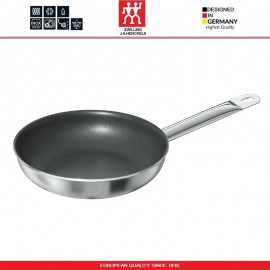 Антипригарная сковорода Duraslide TWIN Choice, D 20 см, индукционное дно, нержавеющая сталь 18/10, Zwilling
