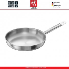 Сковорода TWIN Choice, D 24 см, индукционное дно, нержавеющая сталь 18/10, Zwilling