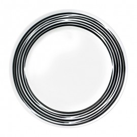 Тарелка закусочная, 22 см, серия Brushed Black, Corelle