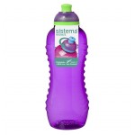 Бутылка для воды Twist and Sip, 450 мл, эко-пластик пищевой без BPA, SISTEMA