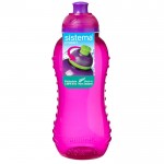 Бутылка для воды Twist and Sip, 600 мл, эко-пластик пищевой без BPA, SISTEMA