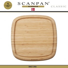 Доска Classic кухонная, 30 x 30 х 4 cm, бамбук, SCANPAN, Дания