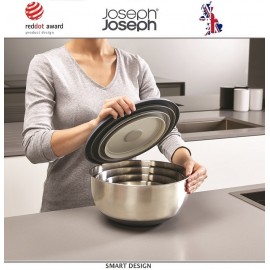 Набор кухонных мисок-салатников Nest Collection 100, 4 шт, сталь нержавеющая, Joseph Joseph, Великобритания