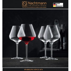 Набор бокалов VINOVA для вин Burgundy, 840 мл, 4 шт, бессвинцовый хрусталь, Nachtmann