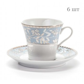 Сервиз чайный, 15 предметов, декор Le Classique, Tunisie Porcelaine