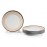 Комплект обеденных тарелок, D 27 см, 6 шт, декор TANITE VICTOIR PLATIN, Tunisie Porcelaine