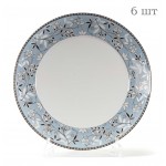 Набор обеденных тарелок, 6 шт, D 25 см, декор Le Classique, Tunisie Porcelaine