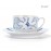 Комплект чайных пар на 6 персон, 220 мл, серия Le Ciel Bleu, Tunisie Porcelaine
