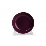 Набор глубоких тарелок, D 21 см, 6 шт, лиможский декор PURPLE Gold, Tunisie Porcelaine