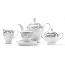Сервиз чайный, 15 предметов, декор Le Classique, Tunisie Porcelaine