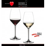 Бокалы для белых и красных вин Riesling и Sauvignon Blanc, 2 шт, объем 460 мл, машинная выдувка, Heart to Heart, RIEDEL