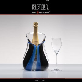 Sommeliers Black Tie Ведро для охлаждения вина и шампанского ручной выдувки, хрусталь, желтый, Riedel