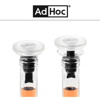 Пробка-воронка GUSTO 2 в 1 для бутылки вина, AdHoc