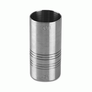 Джиггер 25/50мл, 25/50 мл, D 3,5 см, H 7,5 см, сталь нержавеющая, Mitchell & Cooper