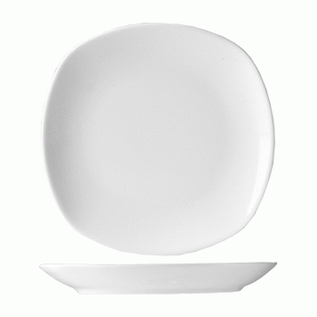 Тарелка мелкая ''Square'', H 2 см, L 19 см, W 19 см, фарфор, Tognana