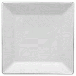 Тарелка квадратная ''Classic'', H 2 см, L 21,5 см, W 21,5 см, фарфор, Lubiana