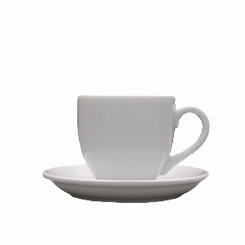 Блюдце ''Ameryka'', D 11 см, H 1,5 см, фарфор, Lubiana