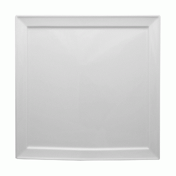Блюдо квадратное ''Rita'', L 32 см, W 32 см, фарфор, Lubiana