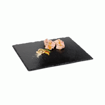 Камень для подачи, 32 x 26 см, сланец натуральный, APS